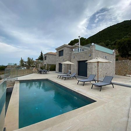 Ionian Stone Luxury Villa Nikiana Bagian luar foto
