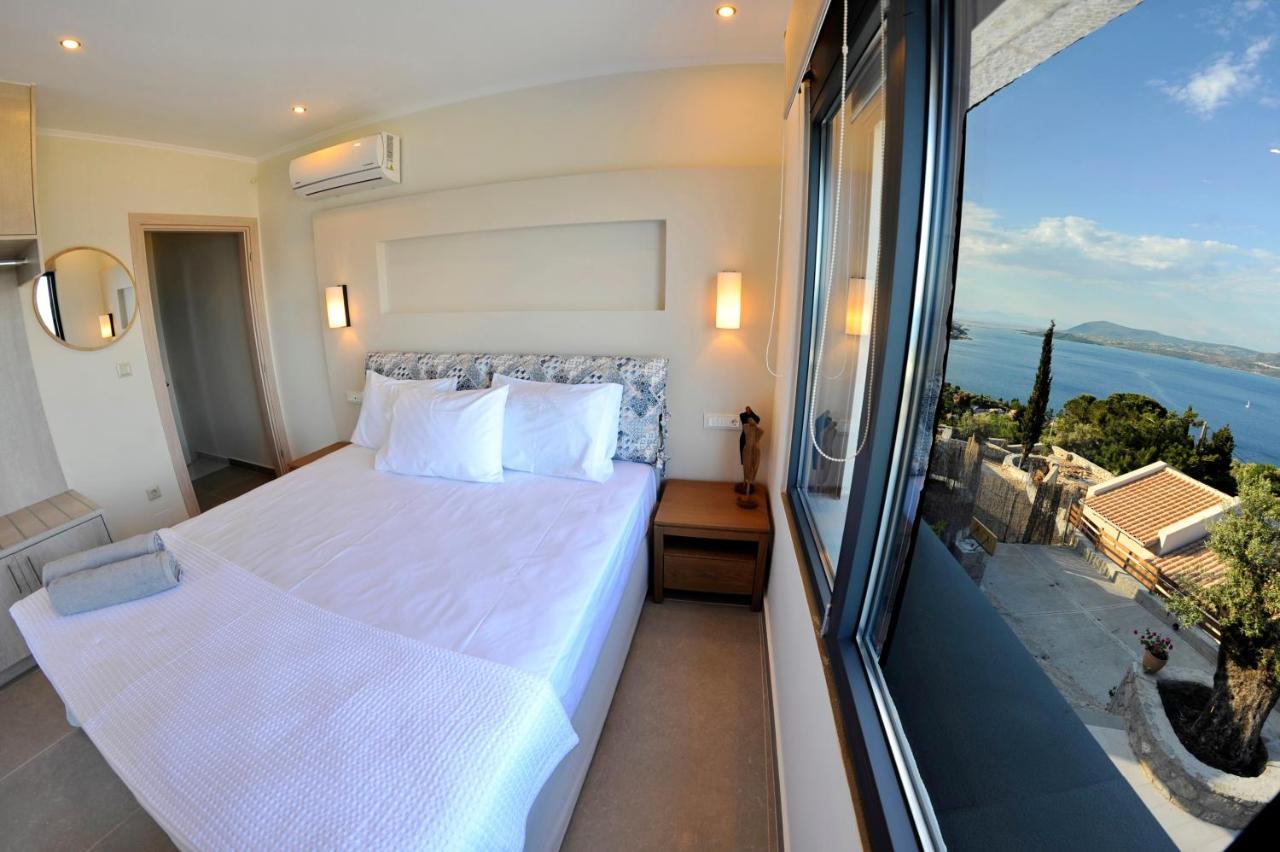 Ionian Stone Luxury Villa Nikiana Bagian luar foto