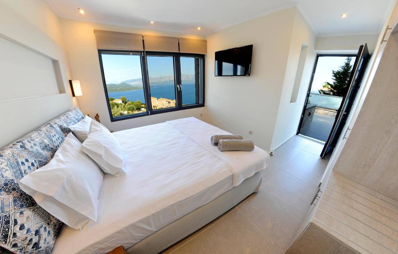 Ionian Stone Luxury Villa Nikiana Bagian luar foto