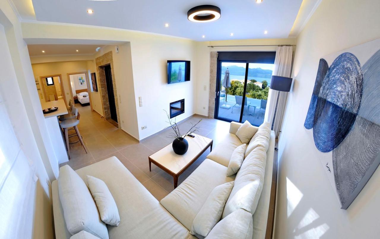 Ionian Stone Luxury Villa Nikiana Bagian luar foto