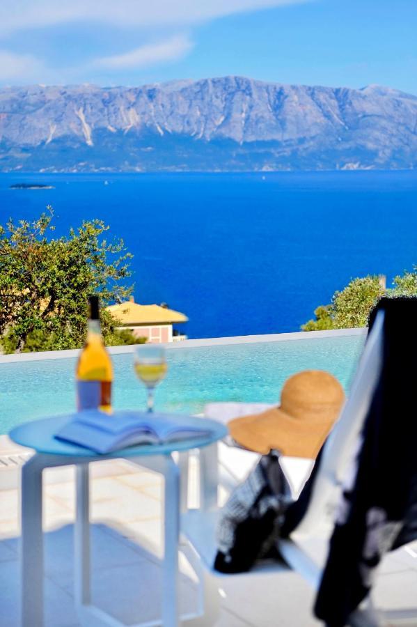 Ionian Stone Luxury Villa Nikiana Bagian luar foto