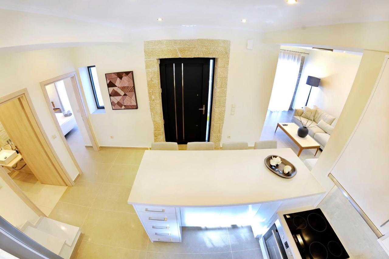 Ionian Stone Luxury Villa Nikiana Bagian luar foto
