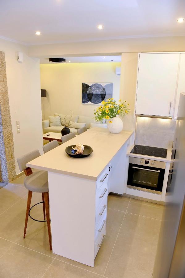 Ionian Stone Luxury Villa Nikiana Bagian luar foto