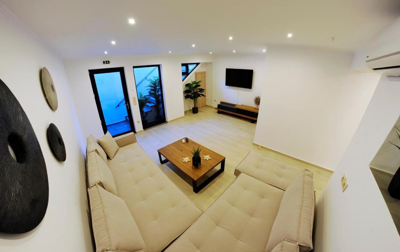 Ionian Stone Luxury Villa Nikiana Bagian luar foto