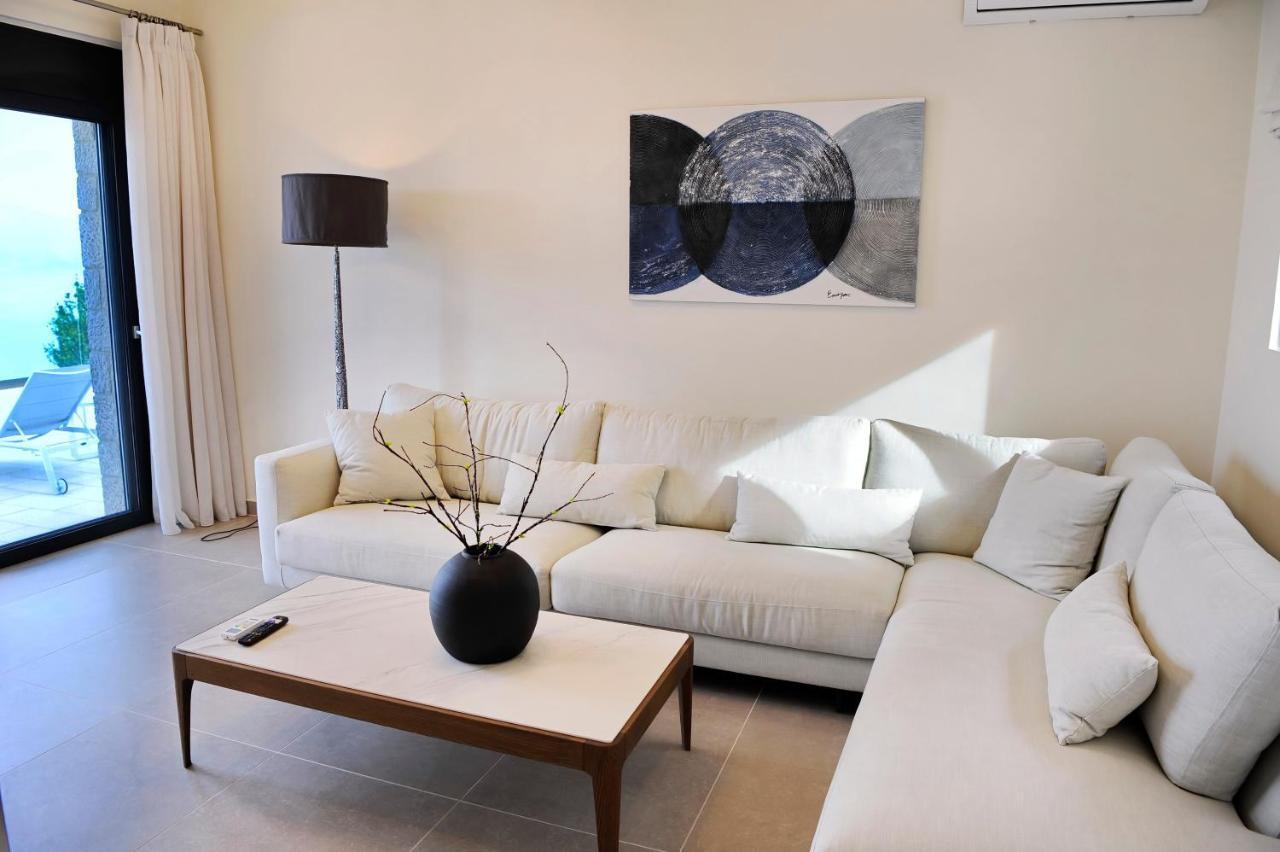 Ionian Stone Luxury Villa Nikiana Bagian luar foto