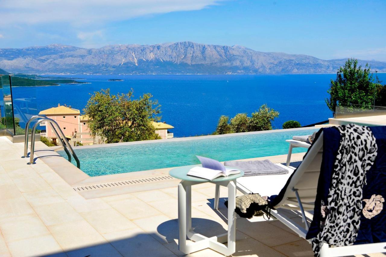 Ionian Stone Luxury Villa Nikiana Bagian luar foto