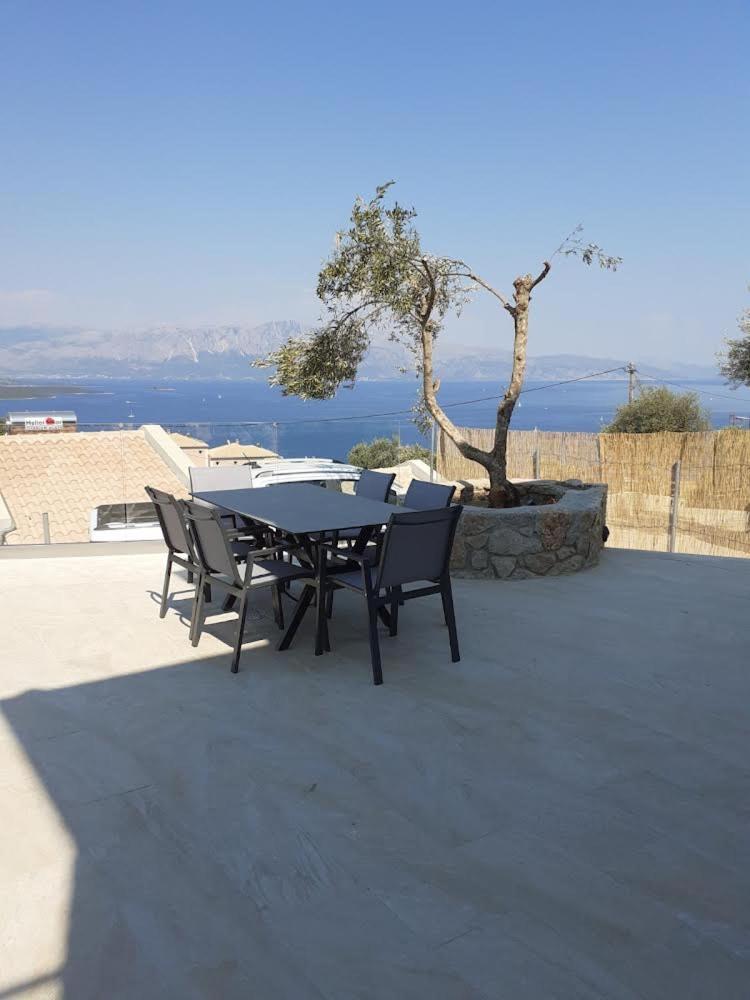 Ionian Stone Luxury Villa Nikiana Bagian luar foto