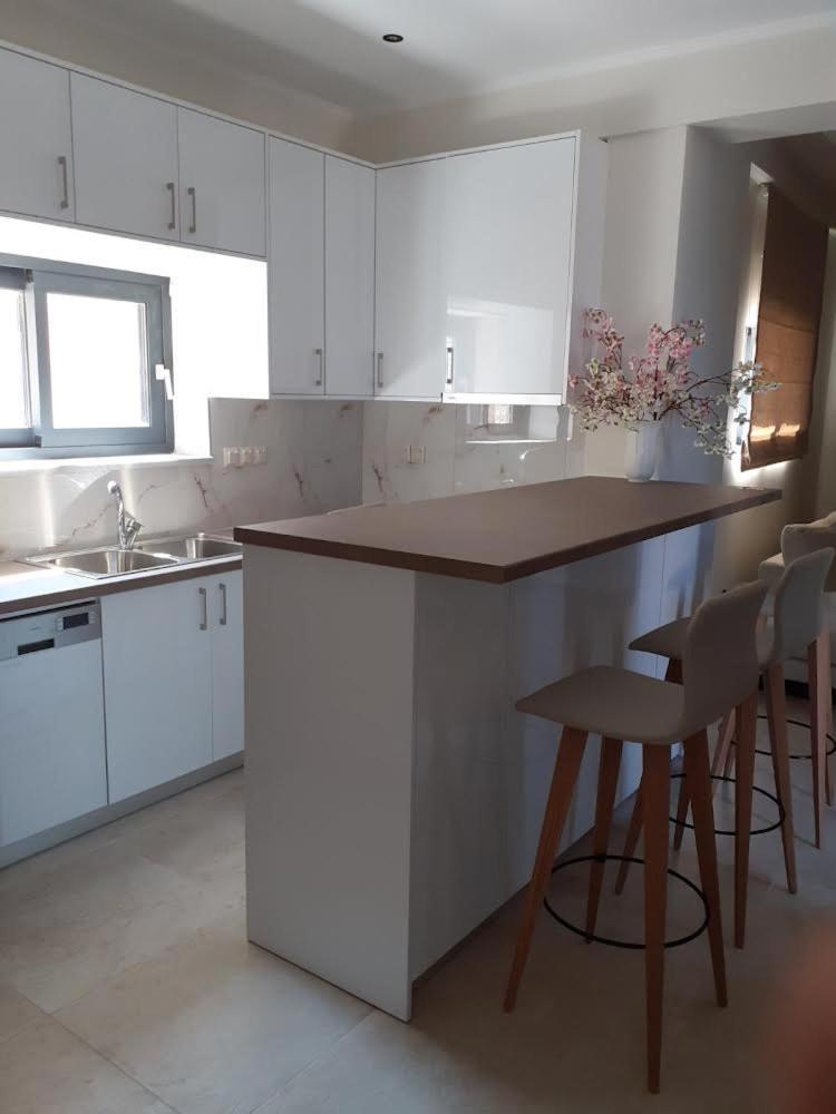 Ionian Stone Luxury Villa Nikiana Bagian luar foto