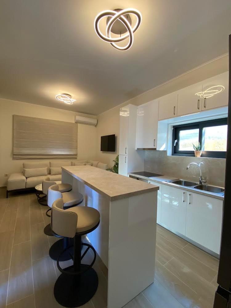 Ionian Stone Luxury Villa Nikiana Bagian luar foto